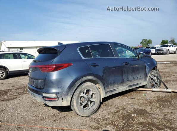 KNDPMCAC6N7011421 2022 KIA SPORTAGE Charcoal Задня права чверть