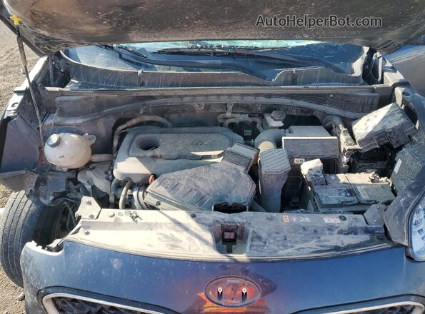 KNDPMCAC6N7011421 2022 KIA SPORTAGE Charcoal Вид підкапотного простору