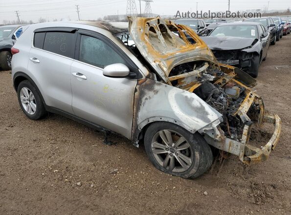 KNDPMCAC7J7443977 2018 KIA SPORTAGE Серебряный 