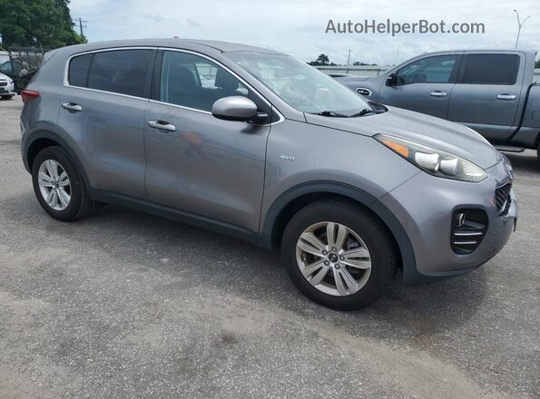 KNDPMCAC8J7307373 2018 KIA SPORTAGE Gray 