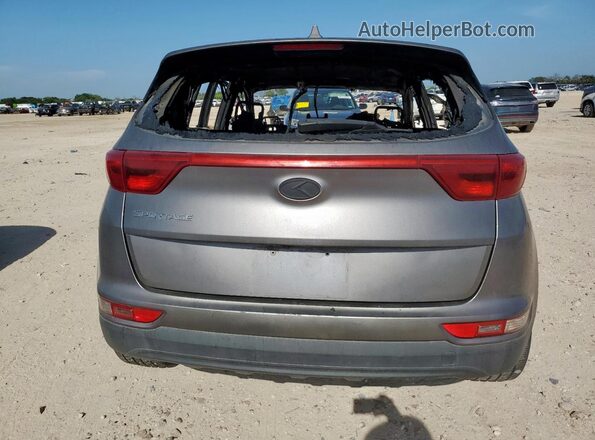 KNDPMCAC9J7348353 2018 KIA SPORTAGE Gray 