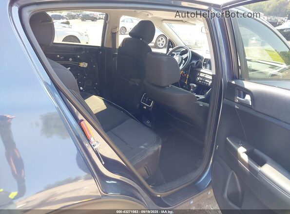 KNDPMCACXN7951303 2022 KIA SPORTAGE Blue VIN კოდის სტიკერის ხედი