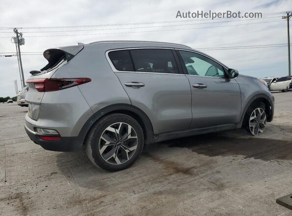 KNDPN3AC1M7875790 2021 KIA SPORTAGE Gray Trasero derecho