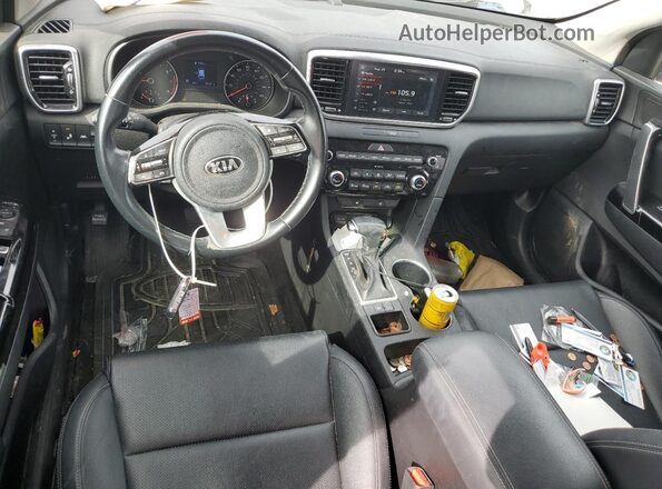 KNDPN3AC1M7875790 2021 KIA SPORTAGE Gray Vista del salpicadero