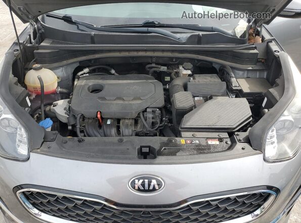KNDPN3AC1M7875790 2021 KIA SPORTAGE Gray Vista del compartimento del motor