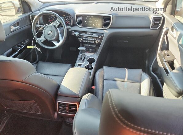 KNDPN3AC2M7891447 2021 KIA SPORTAGE White წინა პანელის ხედი