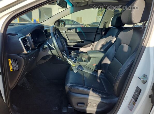 KNDPN3AC2M7891447 2021 KIA SPORTAGE White წინა სალონის ხედი