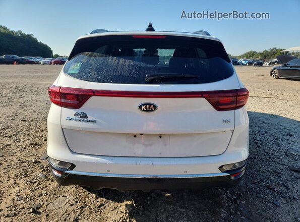 KNDPN3AC2M7891447 2021 KIA SPORTAGE White უკანა ხედი