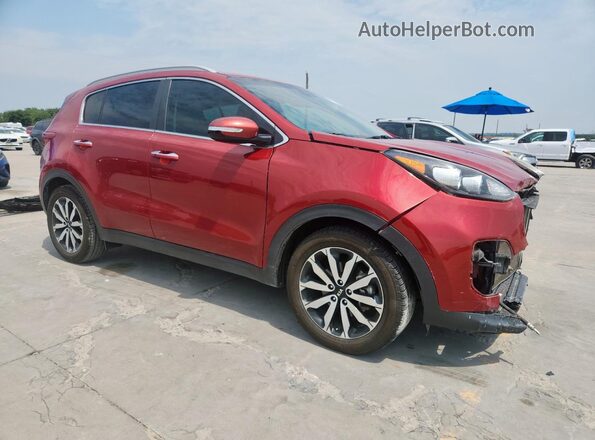 KNDPN3AC3J7413114 2018 KIA SPORTAGE Maroon 
