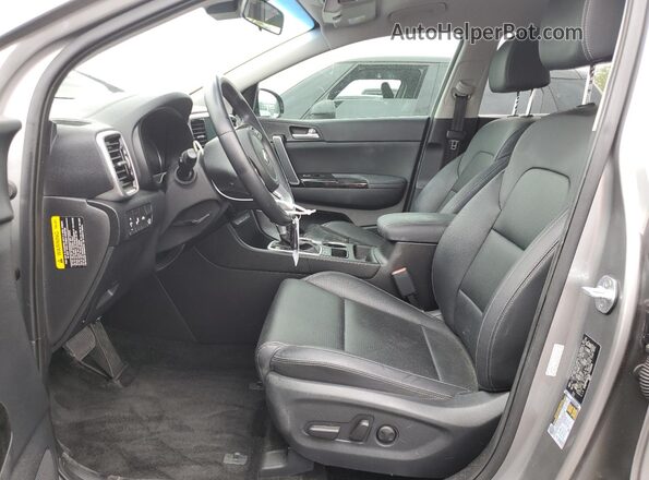 KNDPN3AC5L7722344 2020 KIA SPORTAGE Silver წინა სალონის ხედი
