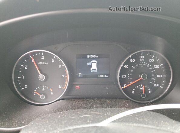 KNDPN3AC5L7722344 2020 KIA SPORTAGE Silver ხელსაწყოთა პანელის ხედი