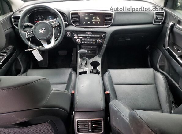KNDPN3AC5L7722344 2020 KIA SPORTAGE Silver წინა პანელის ხედი