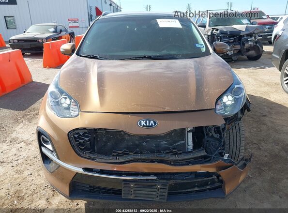 KNDPN3AC7L7637831 2020 KIA SPORTAGE Brown Vista frontal