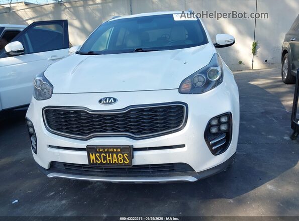 KNDPN3AC8K7567271 2019 KIA SPORTAGE White Սարքավորումների վահանակի տեսք