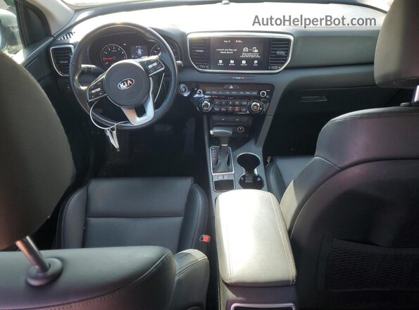 KNDPN3AC9M7926517 2021 KIA SPORTAGE Silver Առջևի վահանակի տեսք