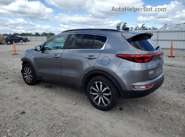 KNDPNCAC0J7431554 2018 KIA SPORTAGE Серый 