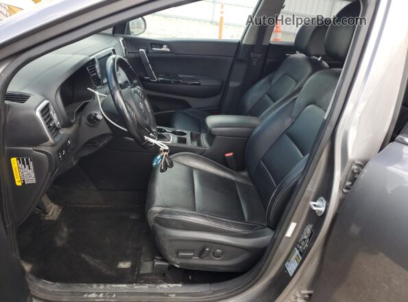 KNDPNCAC0J7431554 2018 KIA SPORTAGE Серый 