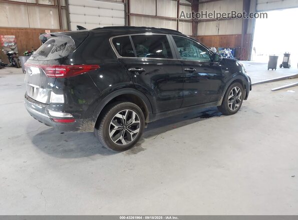 KNDPNCAC2M7910949 2021 KIA SPORTAGE Black Հետևի աջ
