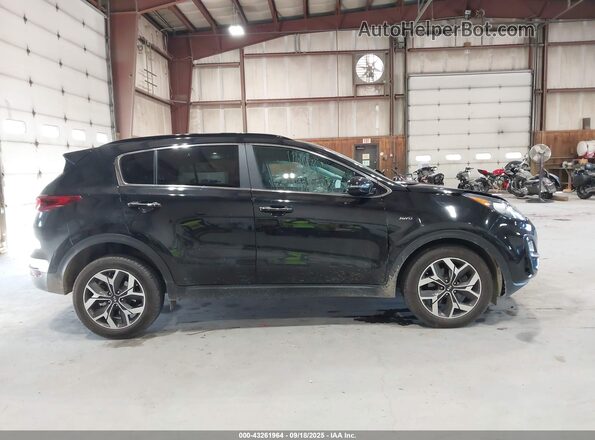 KNDPNCAC2M7910949 2021 KIA SPORTAGE Black Սալոնի հետևի տեսք
