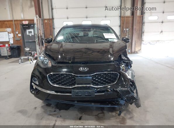 KNDPNCAC2M7910949 2021 KIA SPORTAGE Black Սարքավորումների վահանակի տեսք
