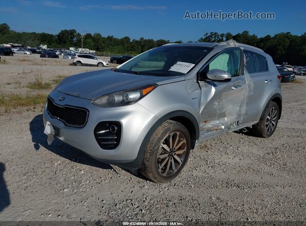 KNDPNCAC4J7373772 2018 KIA SPORTAGE Silver Przód lewy