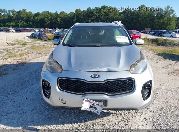 KNDPNCAC4J7373772 2018 KIA SPORTAGE Silver Widok zestawu wskaźników