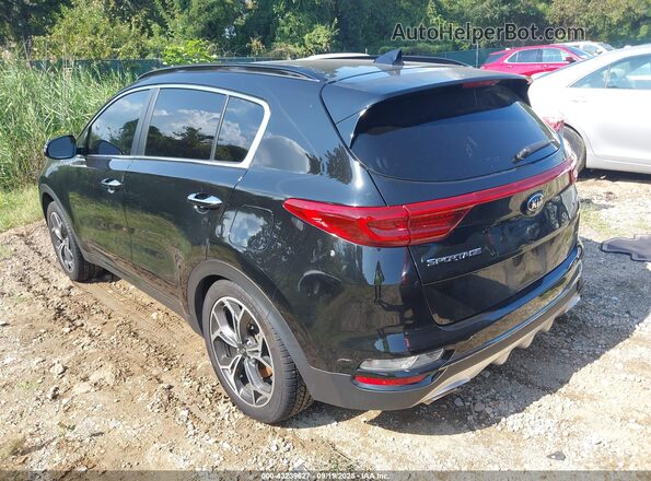 KNDPR3A64M7903905 2021 KIA SPORTAGE Black Задня ліва чверть