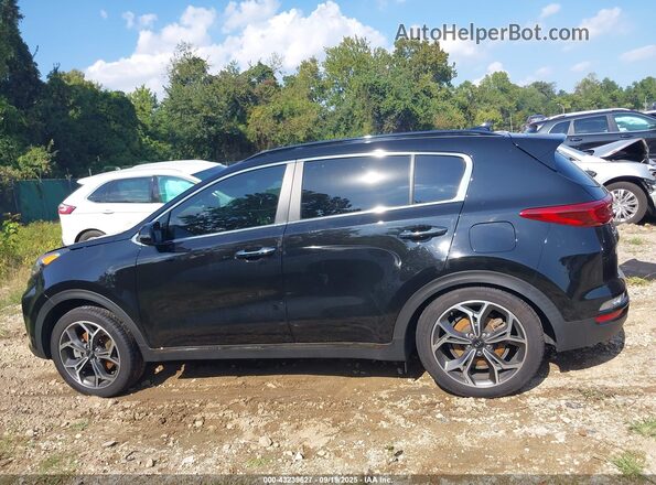 KNDPR3A64M7903905 2021 KIA SPORTAGE Black Панорамний вид салону 360°
