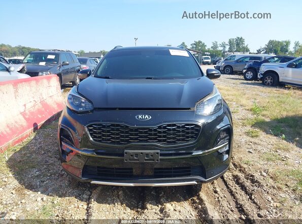 KNDPR3A64M7903905 2021 KIA SPORTAGE Black Вид щитка приладів