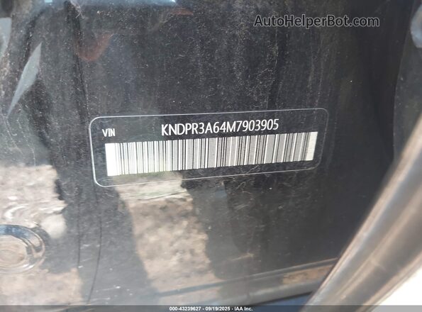 KNDPR3A64M7903905 2021 KIA SPORTAGE Black Вид підкапотного простору