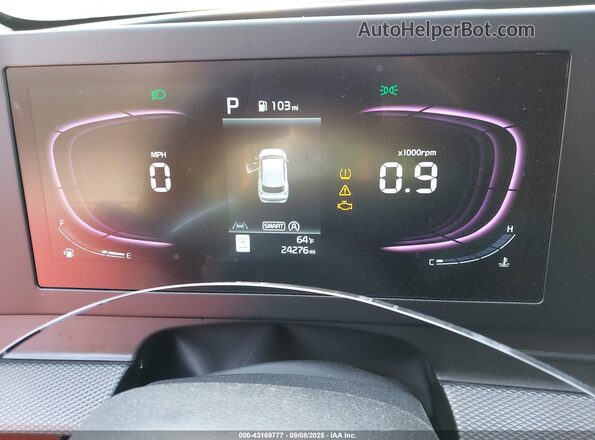 KNDPU3DF8S7358539 2025 KIA SPORTAGE Gray Widok tylnych siedzeń