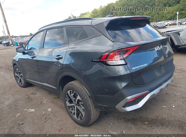 KNDPVCDG3S7243532 2025 KIA SPORTAGE HYBRID Green უკანა მარცხენა