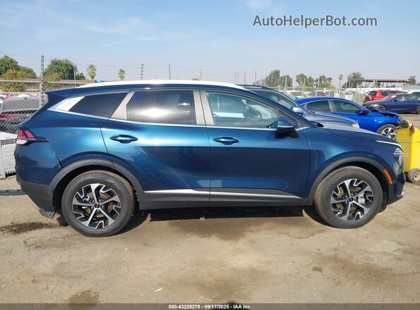KNDPVCDG6S7243931 2025 KIA SPORTAGE Navy Սալոնի 360 աստիճան տեսք