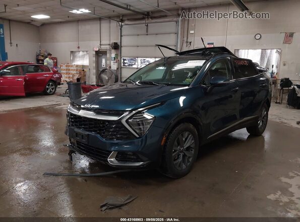 KNDPXCDG9S7221402 2025 KIA SPORTAGE HYBRID Blue Передня ліва чверть