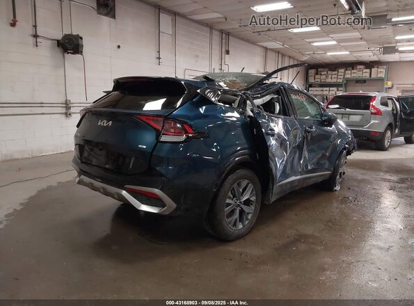 KNDPXCDG9S7221402 2025 KIA SPORTAGE HYBRID Blue Задня права чверть
