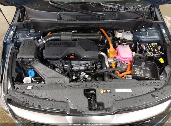 KNDPXCDG9S7221402 2025 KIA SPORTAGE HYBRID Blue Вид ззаду