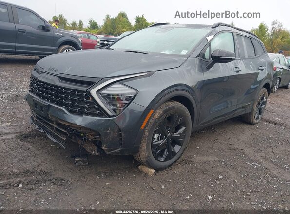 KNDPYDDH2S7269576 2025 KIA SPORTAGE PLUG-IN HYBRID Gray Vista tres cuartos delantera izquierda