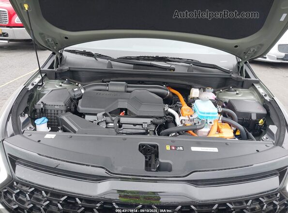 KNDPYDDH3S7259235 2025 KIA SPORTAGE PLUG-IN HYBRID Green Вид ззаду