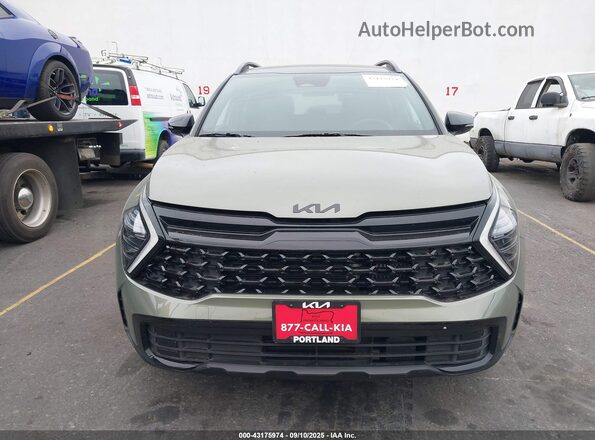 KNDPYDDH3S7259235 2025 KIA SPORTAGE PLUG-IN HYBRID Green Вид задньої частини салону