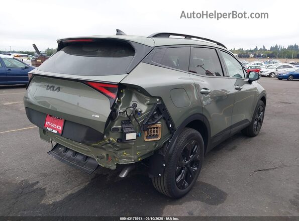 KNDPYDDH3S7259235 2025 KIA SPORTAGE PLUG-IN HYBRID Green Задня права чверть