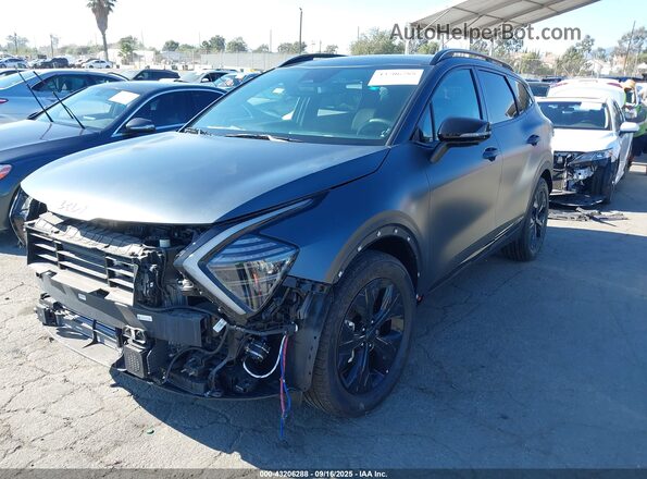 KNDPZDDH8S7235672 2025 KIA SPORTAGE PLUG-IN HYBRID Gray Առջևի ձախ երեք քառորդ տեսարան