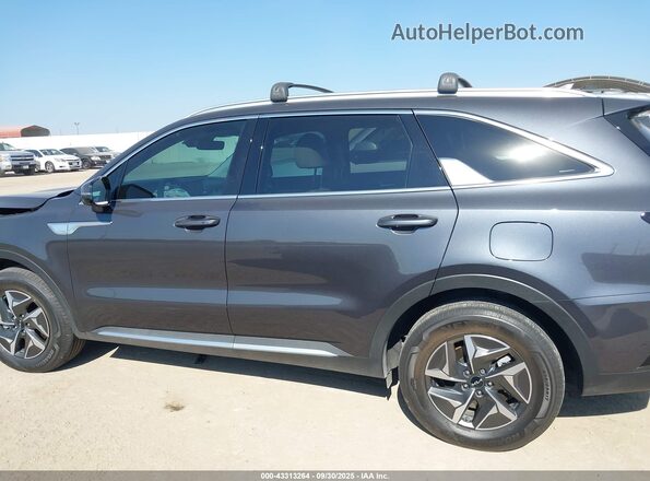 KNDRH4LG0P5198740 2023 KIA SORENTO HYBRID Gray სალონის 360-გრადუსიანი ხედი