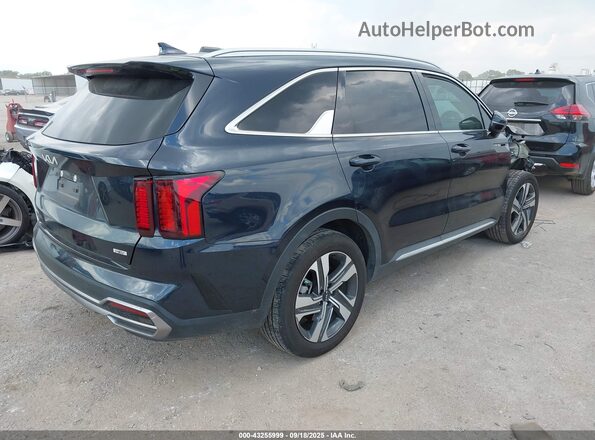 KNDRHDLG4P5211201 2023 KIA SORENTO HYBRID Black Trasero derecho