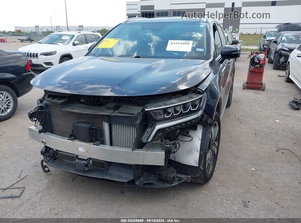 KNDRHDLG4P5211201 2023 KIA SORENTO HYBRID Black Vista frontal