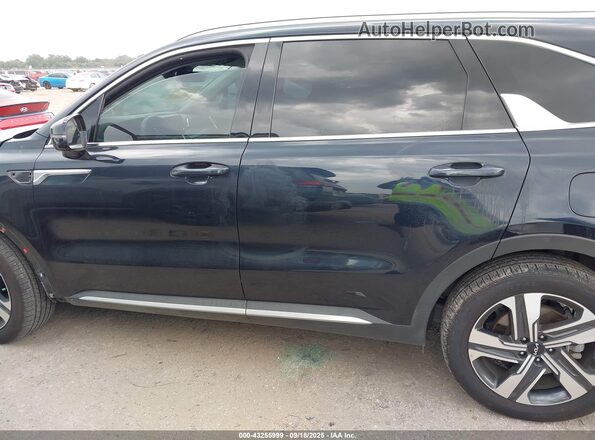 KNDRHDLG4P5211201 2023 KIA SORENTO HYBRID Black Vista interior de 360 grados
