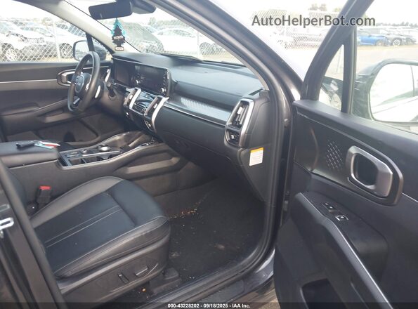 KNDRHDLG7R5259276 2024 KIA SORENTO HYBRID Gray Вид салону спереду