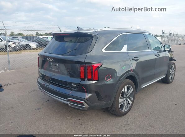 KNDRHDLG7R5259276 2024 KIA SORENTO HYBRID Gray Задня права чверть