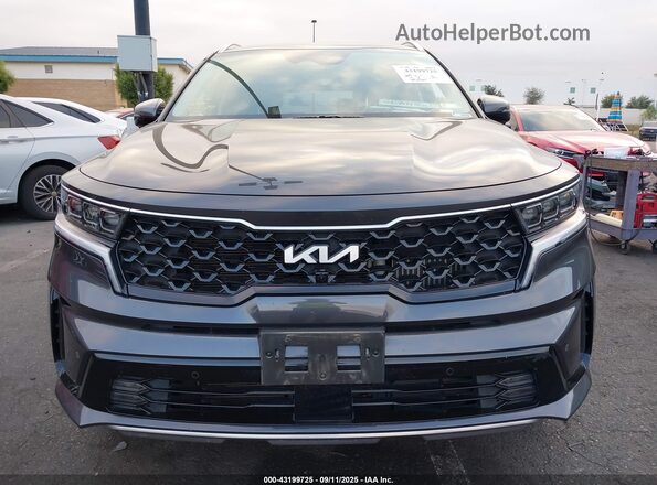KNDRKDLG2R5248798 2024 KIA SORENTO Gray უკანა სალონის ხედი