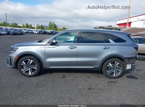 KNDRMDLG5P5136424 2023 KIA SORENTO HYBRID Gray 