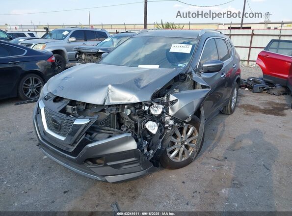 KNMAT2MT4LP514148 2020 NISSAN ROGUE Gray Vista tres cuartos delantera izquierda